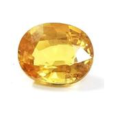 Arwacraft Yellow Sapphire Gemstone Certified Real Pukhraj 3.65 Carat By -B09B2818MRNAMZ