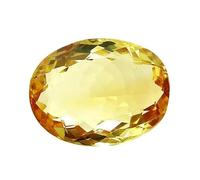 Arwacraft Yellow Topaz Gemstone Original Certified 3 To 21.50 Ratti With Lab Report & Guarantee Certificate For Astrological Benefits From Planet Jupiter For Men & Women-B0CKRW48MRNAMZ