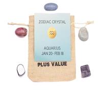 Arwacraft Zodiac Crystal Bag For Aquarius Lucky Birth Gemstones & Crystal Stones [January 20 February 18]-B08Z7WTMMRNAMZ
