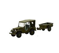 Arwci ACE 85005102 1/87 Willys M38A1 Army Jeep with Aebi Gelpw Anh 68 Die Cast, Collectors Models