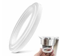 ARWIG Silicone Steam Ring Grouphead Gasket Compatible with EC680, EC685, EC785, EC885, EC850, EC860 Replacement Sealing Ring for Espresso Machines Heat Resistant & Durable(White)