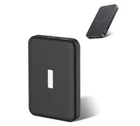 Arxonis Silicone Protective Case Compatible with Anker MagGo Power Bank 10,000mAh 15W, Full-Body Protective Cover with Precise Cutouts, Shockproof & Scratch-Resistant Sleeve (Black)