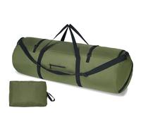 Arxus Duffel Bag 30L/50L/90L Extra Large Luggage Duffle for Travel Sport and Camping with Shoulder Strap, Green, 90L