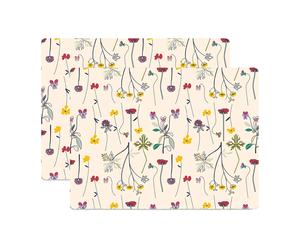 Åry Home Herbarium placemat 30x40 cm 2-pack Off-white