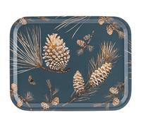 Åry Home Pine Cone tray 28x36 cm Thunder blue