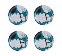 Åry Home Winter Tree coaster 4-pack ø 11 cm