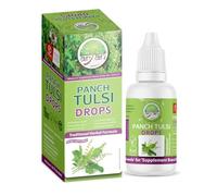 Aryan Herbals Panch Tulsi Drops, Concentrated Extract of 5 Rare Tulsi, Raw Extract of Holy Basil Leaf Drops, Natural & Pure- 30ml