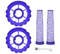 Aryavos Filter Replacements for Dyson DC40, 2 HEPA Post-Motor Filters & 2 Pre-Motor Filters Animal, Multi Floor, Origin and Total Clean Vacuums, Compare to Part 923587-02 & 922676-01