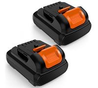 ARyee 2 Pack 12V 4000mAh Replacement Battery Compatible with Dewalt DCB121 | Lithium-Ion Battery for Dewalt Cordless Power Tool DCB120 DCB121 DCB127