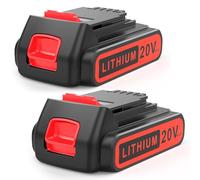ARyee 2 Pack 18V 3.5Ah Replacement Battery for Black and Decker BL1518-XJ | Compatible with Black and Decker 18V 20V-MAX Lithium-ion Battery, BL1518 BL2018 BL4018 LB20 LBX20 LBXR20 LB2X4020