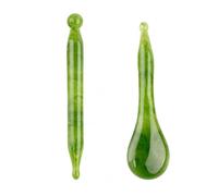 ARYIMYDP Gua Sha Treatment Set Natural Resin 2 Pieces, Acupressure Pen, Massage Tool Resin, Face Massage Tool, Body Massage Board, for Gift Decoration, Styling, Everyday Life, Relaxation Accessories