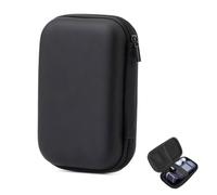 ARYIMYDP Protective Case, Compatible with OneTouch Ultra Plus Reflect, Black, Diabetes Bag for Blood Glucose Monitor with Mesh Pocket for Test Strips and Accessories