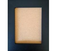 Aryllis Premium 10x8 Photo Frame, Black, Free Standing and Wall Hanging Picture Frame with Real Glass Front