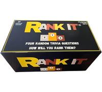 Aryllis RANK IT Quiz Game, Family & Friends Trivia Card Game, 1000+ questions, Rank Answers to Pub Quiz Questions, Christmas Party Gift for him or her