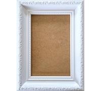 Aryllis Vintage A4 Photo Frame, White, Free-standing & Wall Mountable Premium Picture Frame with Perspex Front