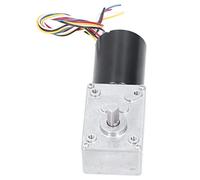 Arythia 36mm High Torque DC Brushless Gear Motor, 24V with PWM Speed Control & FG Signal, Ball Bearing for Industrial Automation & Robotics (160RPM)