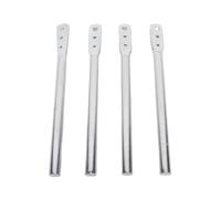 Arythia 4Pcs Fence Wire Twisting Tool, Heavy Duty Metal Wire Twister Tool, 3 Hole Steel Tensioner for Efficient Fence Fixing, Professional Bender for Construction