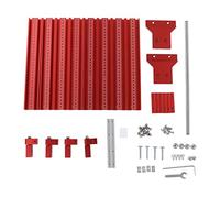 Arythia 8 Piece Parallel Guide Rail System for Circular Saw Guide Rail, 2400 Millimetre Aluminium Alloy Track, Precise Scale with Parallel Guides for Accurate