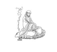 ARYU 3pcs Buddha Half Arm Herbal Tattoo Sticker Juice Simulation Waterproof And Sweatproof 11×18cm Shy-305