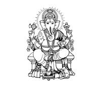 ARYU 3pcs Buddha Half Arm Herbal Tattoo Sticker Juice Simulation Waterproof And Sweatproof 11×18cm Shy-364