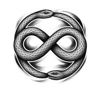 ARYU 3PCS Herbal Large-Flowered Arm Juice Tattoo Stickers With Gradient Non-Reflective Semi-Permanent Tattoo Stickers