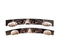 ARYU 4 Cat Eye Combination Tattoo Stickers Colourful Arm Ring Tattoo Stickers Long-Lasting Waterproof Simulation Small Flower Arm Sweat Super Realistic Stickers