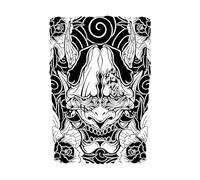 ARYU 4pcs Herbal Tattoo Stickers Waterproof Men'S Long-Lasting Sakura Arm Arm Tattoo Color Non-Reflective Stickers 17×24cm