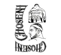 ARYU 5pcs Herbal Juice Tattoo Sticker James The Chosen One Hot Blood Waterproof Long-Lasting Arm 11×18cm