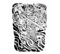 ARYU Full Back Tattoo Stickers For Men Herbal Juice To Cover Scars Semi-Permanent Waterproof 34×48cm