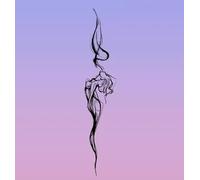 ARYU Herbal Tattoo Stickers Waterproof Female Long-Lasting Back Tattoo Semi-Permanent Juice Spine Large Picture 9.8×48cm