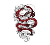 ARYU The Beauty Of Spiritual Art Big Picture Beautiful Big Picture Tattoo Stickers Vacation Cover Scars Female 20×48cm