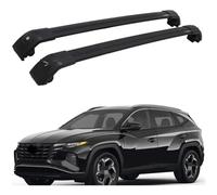 ARZARF 2Pcs Car Roof Bars, for Hyundai Tucson 2020-2023 2024 Roof Rack Cross Bars Luggage Carrier Transportrack Aluminium, Anti-Theft Lockable