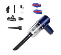 ARZARF Homepro Portable Handheld Vacuum, Cordless, Powerful Suction Small Car Vacuum Cleaner, Blue