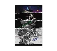 ARZARF Lil Baby Album Cover Poster Canvas Poster Bedroom Decor Sports Landscape Office Room Decor Gift Unframe-style 12x18inch(30x45cm)