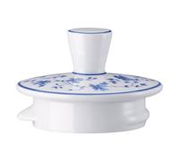 Arzberg Form 1382 Lid for Teapot 1.2 L, Spare Piece, Replacement, Blue Flowers, Porcelain, 41382-607671-14232