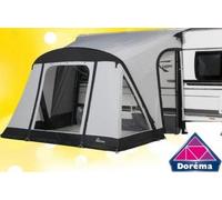 ARZER Dorema Starcamp Quick 'n Easy 225 Inflatable Caravan Awning, Grey, Polyester