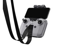 Arzroic Skin-Friendly Lanyard Adjustable Neck Strap for DJI Mini 2/Mini 3 Pro/Air 2S/Mavic 3/Mavic Air 2 Remote Controller Accessories, Black, for DJI RC-N1/DJI RC-N2