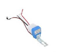 AS-10 12V Twilight Switch Sensor for Streetlight Automatic On Off Light Control with Built-in Photocell for Outdoor Lighting