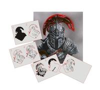 AS-377 Spartan Helmet Step by Step Stencil for Acrylic, Airbrush, Spray, Varnish and Wall Paint Size S