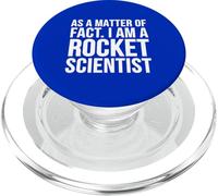 As A Matter Of Fact Rocket Scientist Humor PopSockets PopGrip for MagSafe
