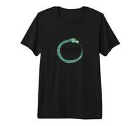 As Above So Below Uroboros Snake Illustration Premium T-Shirt