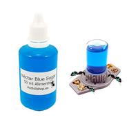 AS AnthillShop Food for Ants Blue Sugar 50ml plus a 3D Drinker with 4 Drops - Irresistible for Your Ants - Can't miss in your anthills - Essential food for your ants