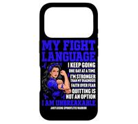 AS Awareness Ankylosing Spondylitis Warrior Case for iPhone 17 Pro