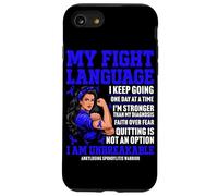 AS Awareness Ankylosing Spondylitis Warrior Case for iPhone SE (2020) / 7/8