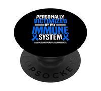 AS Awareness Ankylosing Spondylitis Warrior PopSockets Adhesive PopGrip