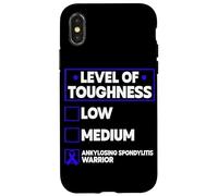 AS Awareness Funny Ankylosing Spondylitis Warrior Case for iPhone X/XS