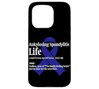 AS Awareness Funny Ankylosing Spondylitis Warrior Life Case for iPhone 15 Pro