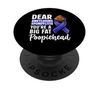 AS Awareness Funny Ankylosing Spondylitis Warrior PopSockets Adhesive PopGrip