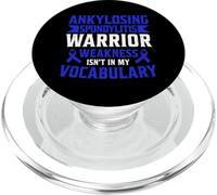 AS Awareness Funny Ankylosing Spondylitis Warrior PopSockets PopGrip for MagSafe