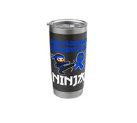 AS Awareness Funny Ankylosing Spondylitis Warrior Stainless Steel Insulated Tumbler